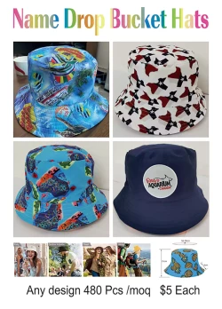 NameDrop-Bucket Hats